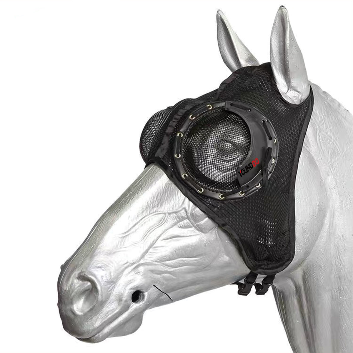 YOUNGDO Blinders for horses, Race Blinkers with Cups
