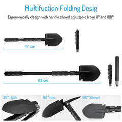 YOUNGDO Camping Shovel Military Folding Survival Shovel