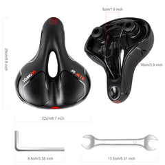 YOUNGDO Bike Seat Bicycle Saddle Comfortable Wide Road Bike Saddles